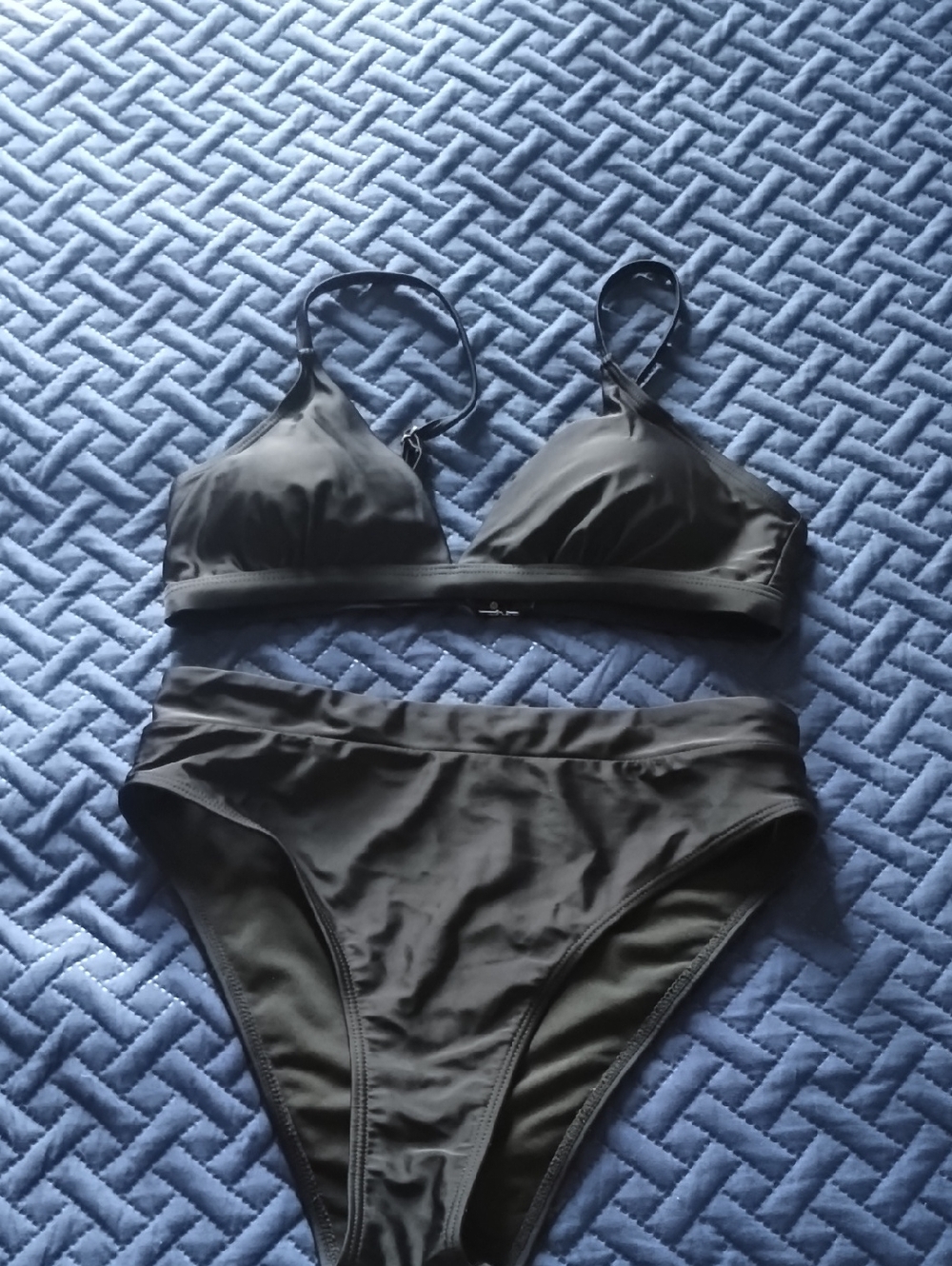 Black Two-Piece Bikini Set